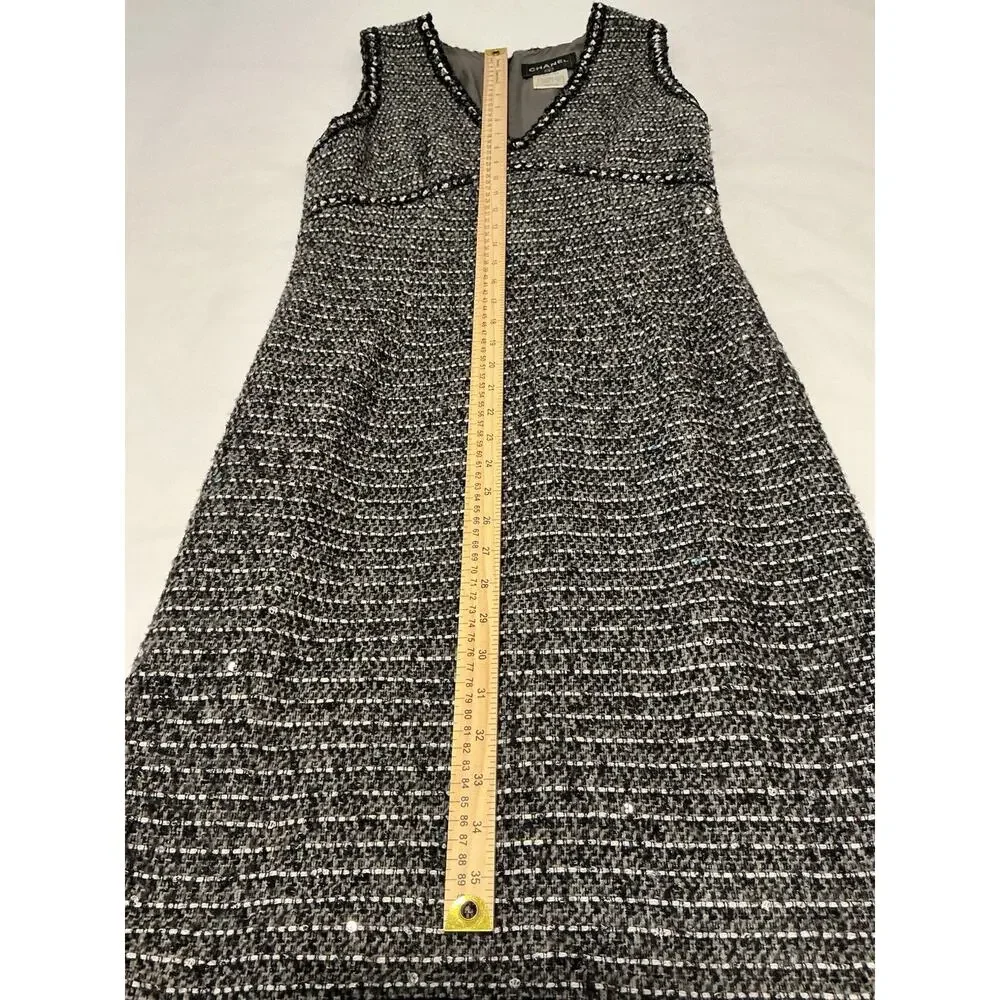 CHANEL tweed dress